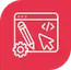 Web development icon
