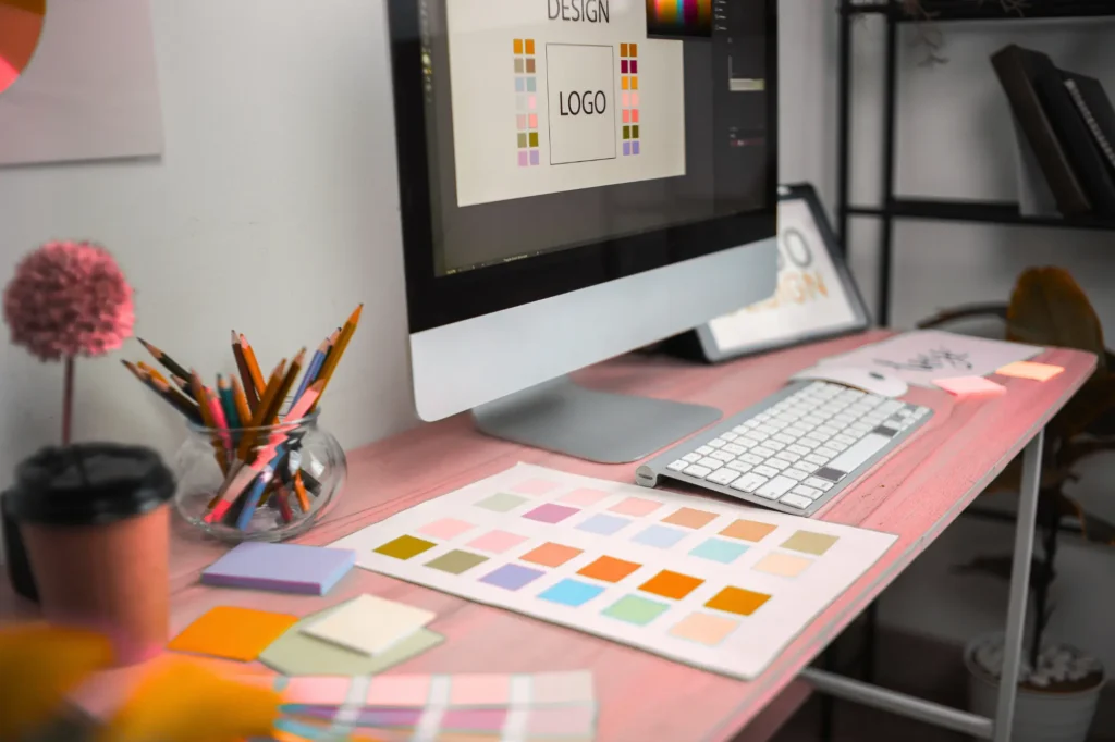 Creative graphic design services for branding and visual identity