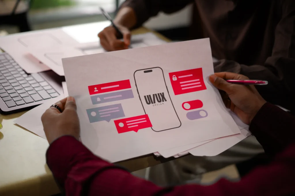 UI UX design services focused on user-friendly digital experiences